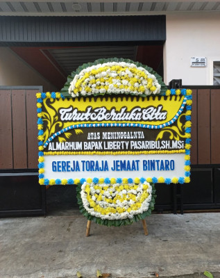 Papan Bunga Duka di Sasagaran
