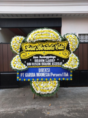 Papan Bunga Duka di Sasagaran