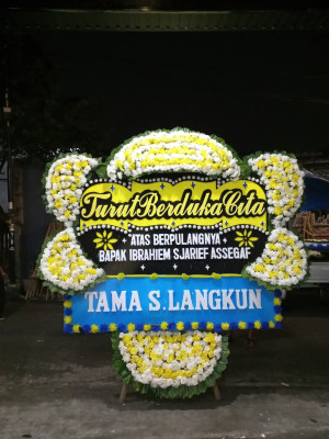 Papan Bunga Duka di Sasagaran